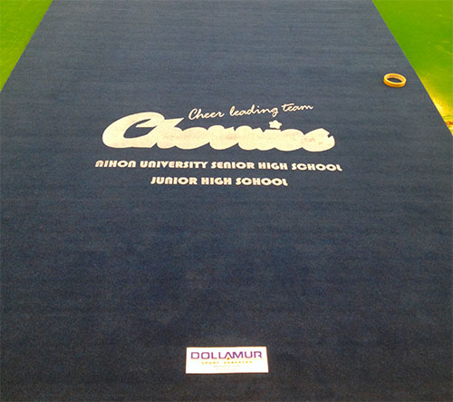 チアマットロゴ印刷の例画像その2