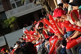 チア応援にStickBang!