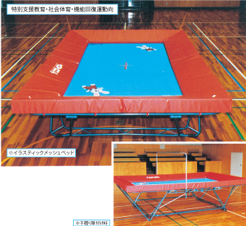 吉田体機工業 セーフティ普及型トランポリン TP209(E-JY)(軽合金フレーム)